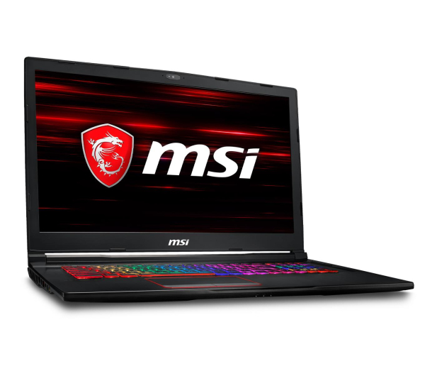MSI GE73 i7-8750H/8GB/1TB+SSD128GB/GTX1060GB-6GB/17,3" FHD/W10 RGB 8RE-003PL - 422275 - zdjęcie 8